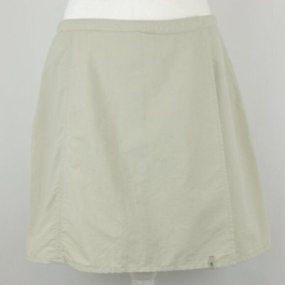 Royal Robbins Women's Size 12 Cream High Rise Wrap Casual Skort - Picture 1 of 8
